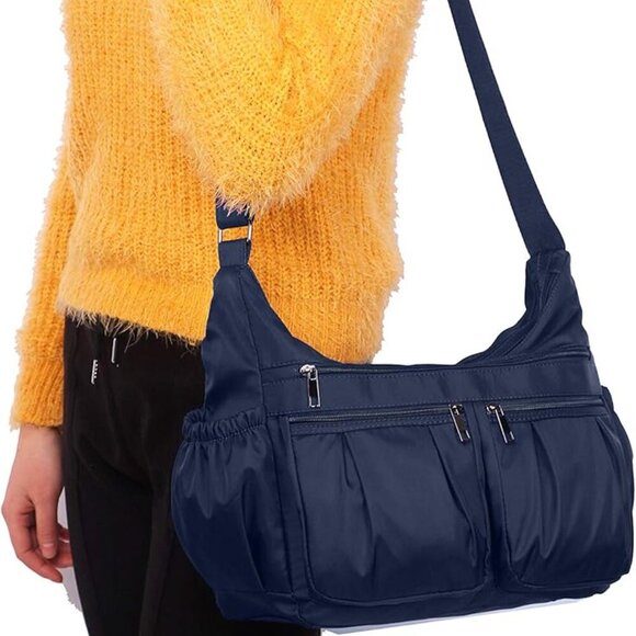 Crossbody Purses for Women Shoulder Handbags Lightweight Waterproof Nylon Travel - Picture 2 of 7